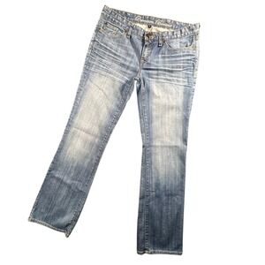 Gap Premium Bootcut Jeans‎ Women 10R Light Wash Stretch Denim Mid Rise Y2K
